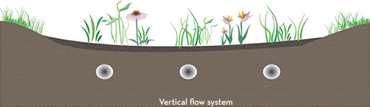 vertical flow system diagram
